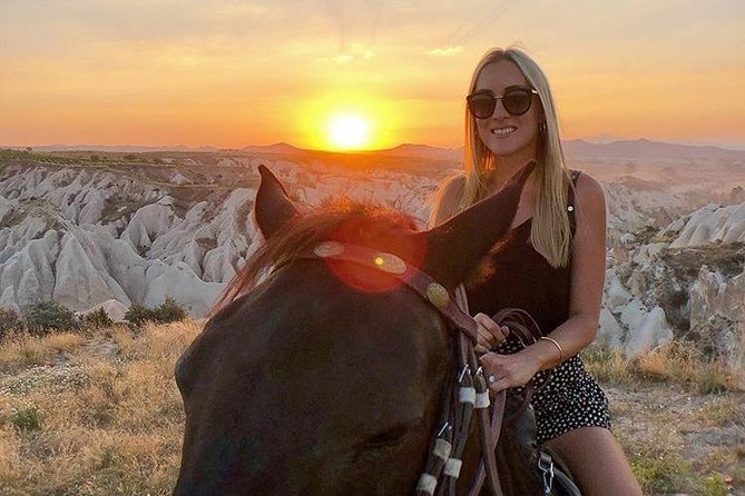 Best Sunrise Horse Riding Tour in Cappadocia - Min.2 pax. - Fairy Chimneys viewpoint: where balloons get uncomfortably close