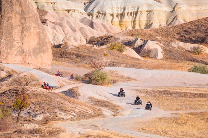Cappadocia 3,5-Hours Quad Safari with BBQ - Stop-by-Stop: Rose Valley (about an hour)