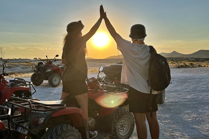 Cappadocia Adventures: Sunset ATV Tour - Gulludere Vadisi at sunset: where the horizon does the work