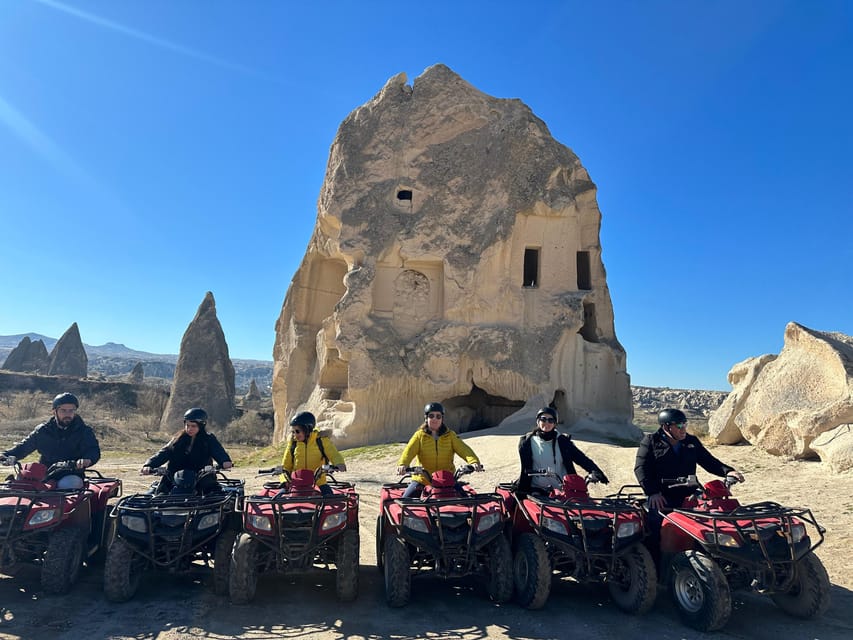 Cappadocia: ATV Adventure Tour with Transfer - Göreme breaks: sight, photos, and a reset for your ride