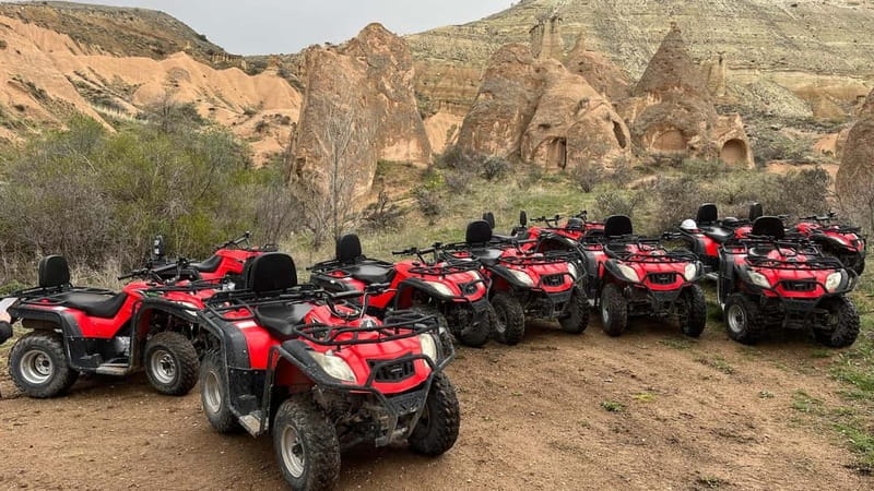 Cappadocia Atv Tour : Full Extremly Atv Tour (Private Route) - Getting started: hotel pickup, quick briefing, then the ride begins