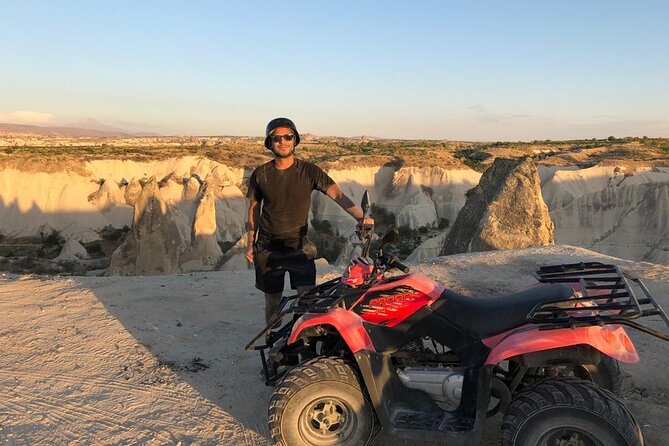 Cappadocia ATV Tour / Quad-Bike Safari / Sunset or Day time - Stop 3: Love Valley sunset, when the rocks turn cinematic