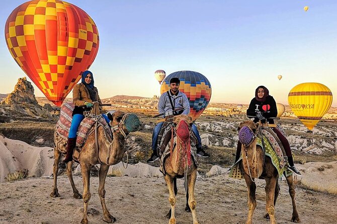 Cappadocia Camel Ride Experince Sunrise Sunset Daytime - The Valleys and Stops: Pigeon Valley and Rose/Red Viewpoints