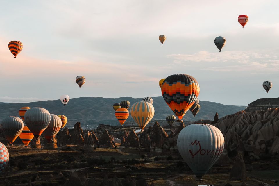 Cappadocia: Goreme Hot Air Balloon Flight Over Fairychimneys - In the basket: flying over fairy chimneys at sunrise light