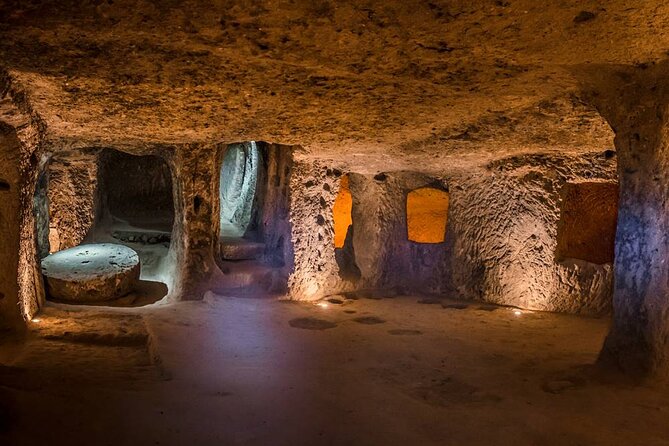Cappadocia Green Tour With Famous Underground Cities And Valleys - Belisirma lunch break: open buffet by the water