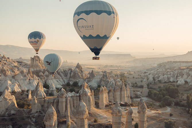 Cappadocia Hot Air Balloon Ride/ Turquaz Balloons - Landing champagne toast and the keepsakes that make it feel official