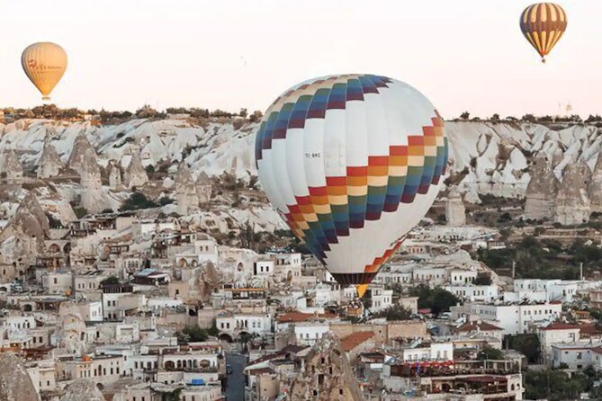 Cappadocia Hot Air Balloon with Pickup, Breakfast & Champagne - Landing + the champagne-style celebration in Göreme
