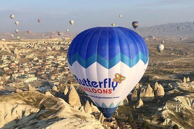 Cappadocia Hot Air Balloons or Kelebek Flight - Landing: Champagne, Certificate, Medal, and the Return