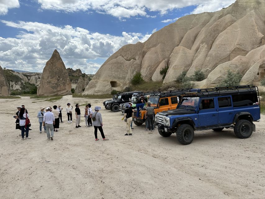 Cappadocia: Jeep Safari with Mini Underground City - Mini underground city + the champagne party at Eagle Hill Point