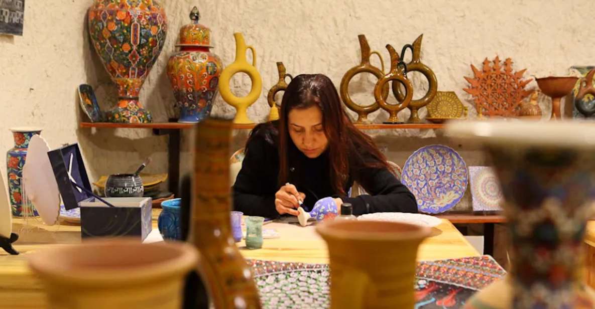 Cappadocia : Pottery Workshop - Tea, Wine or Beer, and the Real Pace of the Class