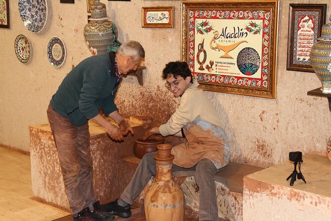 Cappadocia Pottery Workshop Class - Avanos Gallery Time: the craft display part (and how to handle it)
