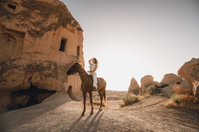 Cappadocia Private Flying Dress & Hot Air Balloon Photoshoot - Rose Valley and Love Valley: what those backdrops do for your photos
