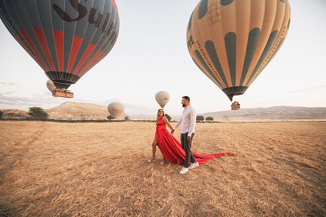 Cappadocia Private Flying Dress & Hot Air Balloon Photoshoot - Sunrise weather and what to pack for the 6am-ish reality