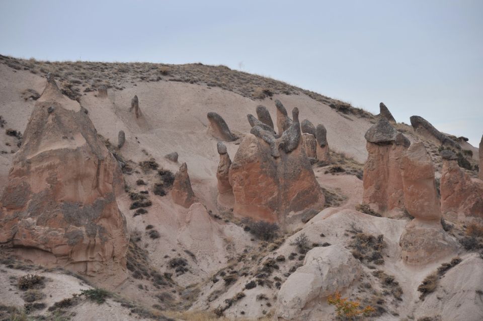 Cappadocia: RED & GREEN MIX TOUR - Love Valley and Paşabağ: fairy chimneys with two different personalities