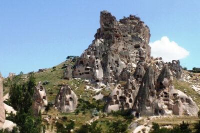 Cappadocia Red Tour (Pro Guide, Tickets, Lunch, Transfer incl) - Uçhisar Castle: the highest rock viewpoint and why it looks this way