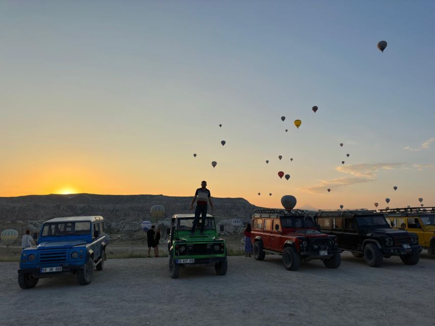 Cappadocia: Scenic Valley Tour in a Jeep - Hot Air Balloons: When You’ll See Them From the Ground