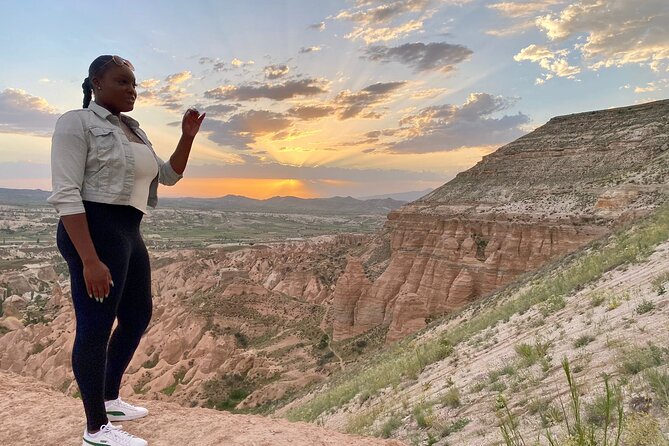 Cappadocia Sunset and Night tour with dinner - Stop 2: Kızılçukur Sunset Point (Red and Rose Valley)