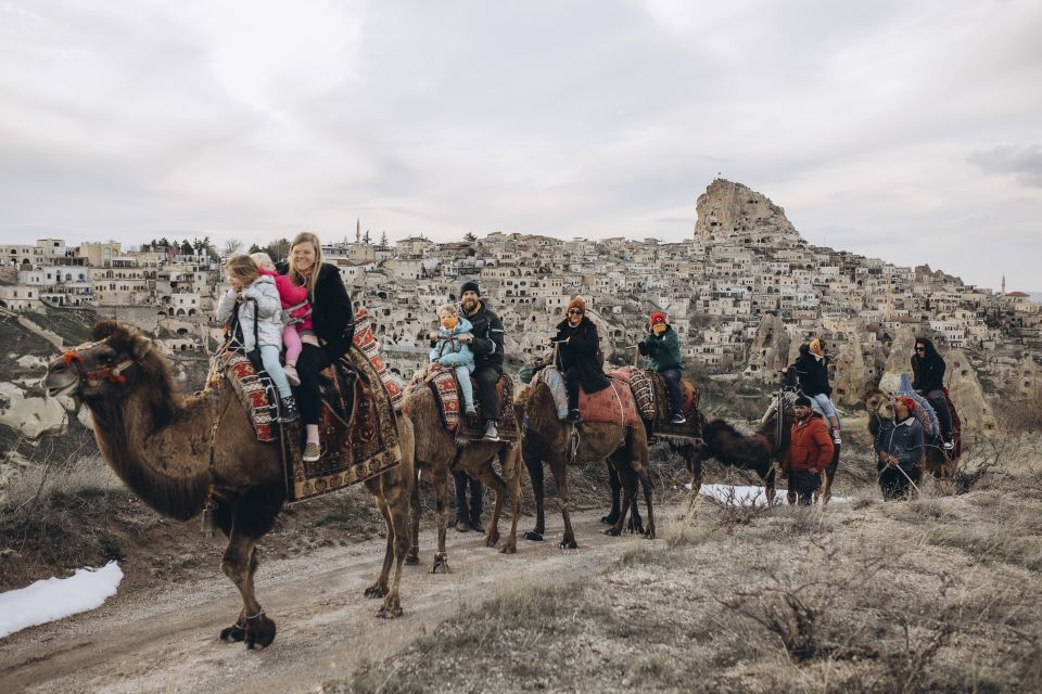 Cappadocia: Sunset or Sunrise Scenic Camel Ride - Uçhisar Castle at Golden Light and the Photo Break
