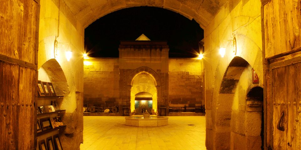 Cappadocia: the Original Whirling Dervish Ceremony - Motif Art Center in a cave house: the pre-show tea and visit