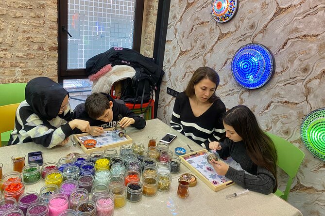 Cappadocia: Turkish Mosaic Lamp Workshop in Göreme - All Included - The final lamp moment (and the quick power-check step)