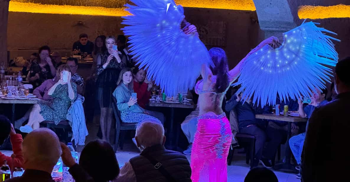 Cappadocia Turkish Night wTransfer,Dinner &Unlimited Drinks - Dinner in a Concept Cave: what you actually eat