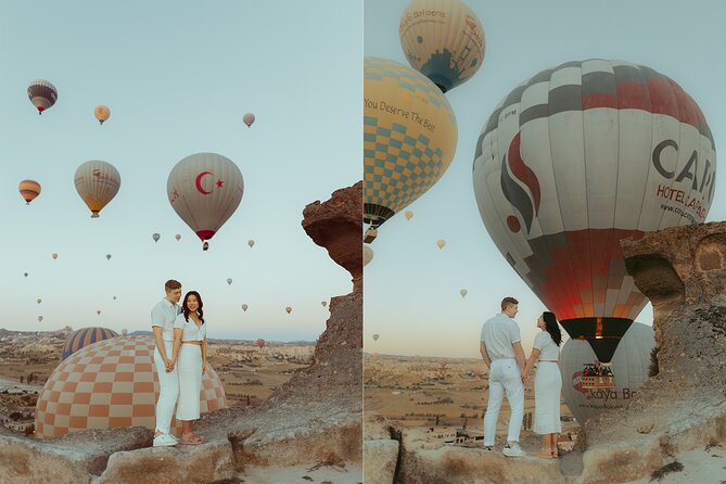 Fascinating Cappadocia Photoshoot by Private Minivan - Stop 2: Rose Valley for More Balloon-Forward Angles (35 Minutes)