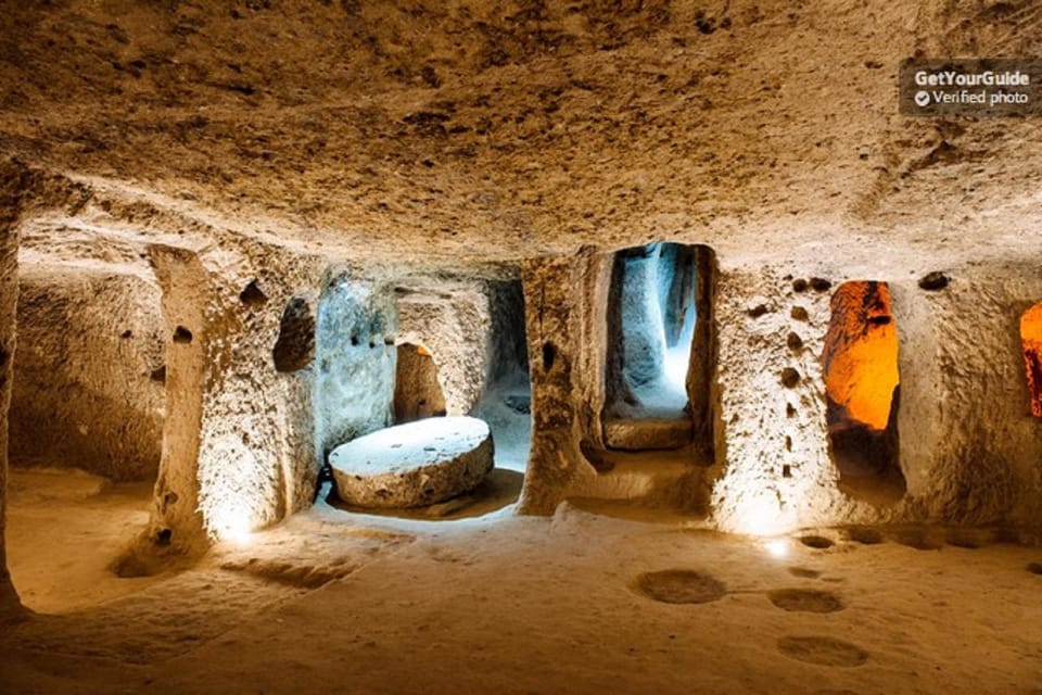 From Cappadocia: Green Tour with Hikes, Caves & Lunch - Pigeon Valley hike: cliffside pigeon houses and a scenic finish