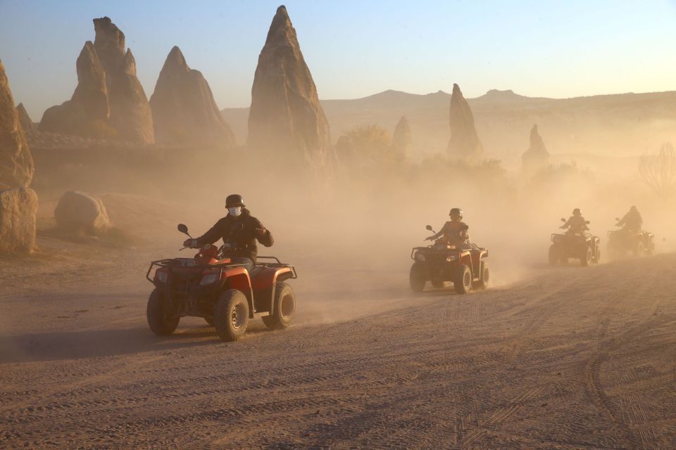 From Ürgüp/Göreme: Cappadocia Sunrise or Sunset Quad Tour - Getting Picked Up in Ürgüp or Göreme (and Staying on Schedule)