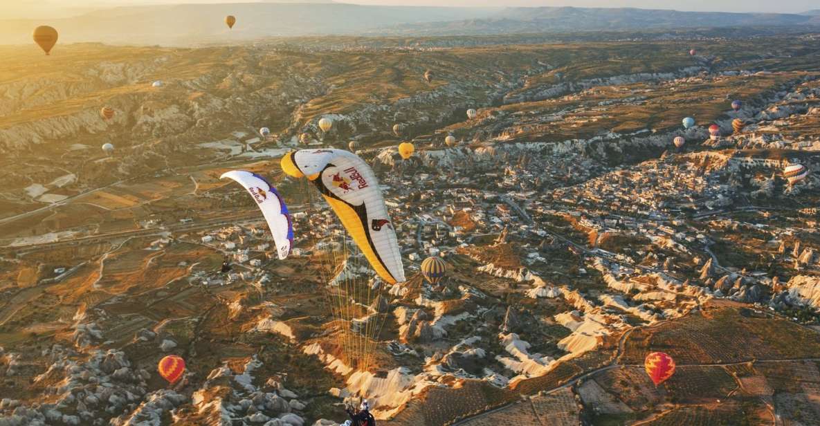 From Urgüp/Göreme: Cappadocia Tandem Paragliding & Transfer - Quick hits for your Cappadocia tandem flight