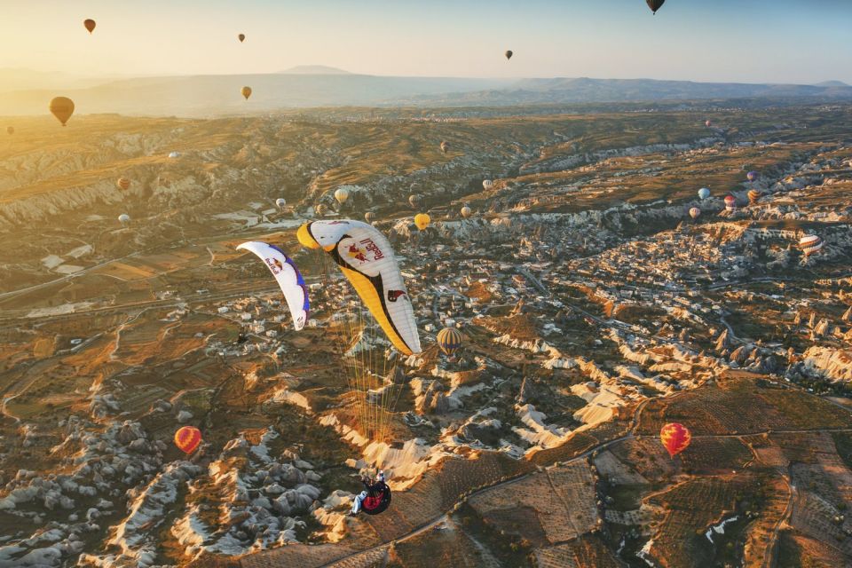 From Urgüp/Göreme: Cappadocia Tandem Paragliding & Transfer - Hotel pickup and the ride out: easy start from Ürgüp or Göreme