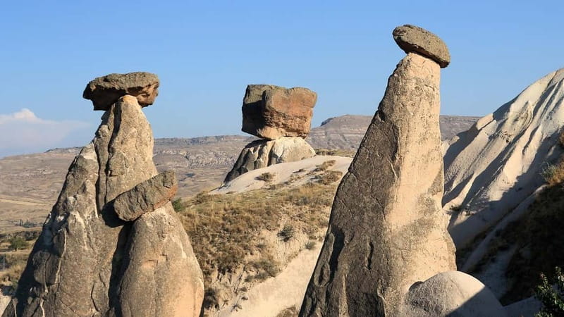Full Day Cappadocia Red/Green Combined Tour in 1 Day w Lunch - Pasabag (Monks Valley): fairy chimneys and photo-friendly stops