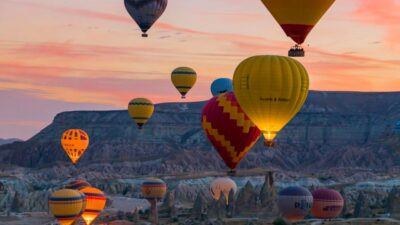 Goreme: Budget Hot Air Balloon Ride over Cappadocia - Hotel pickup and the mini bus to a secret launch spot