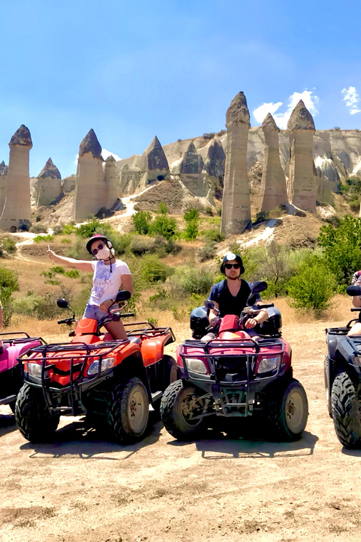 Göreme: Cappadocia Sunset ATV Tour - Red, Rose, and Love valleys: what the ride actually feels like