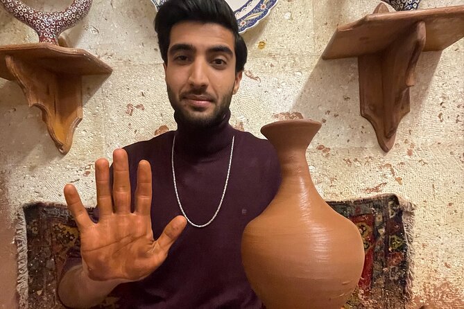 Historical Pottery Making in Cappadocia - First Stop: The Pottery Workshop and the Show Setup