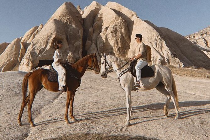 Horse Riding in Cappadocia - Rose Valley and Cavusin: sharp edges, easy wandering, and old ruins