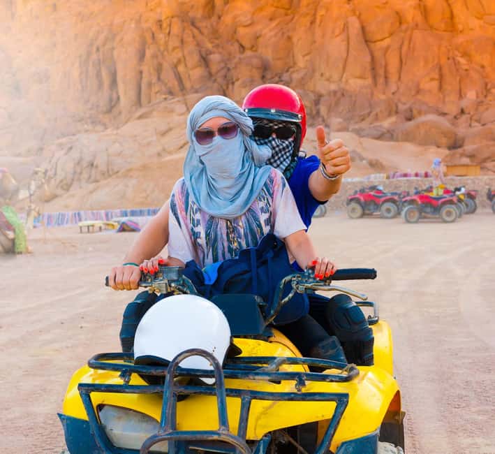 Quad Safari through the Sword, Love & Rose Valleys - Getting Picked Up and Ready: Briefing, Helmets, and Dust Proofing