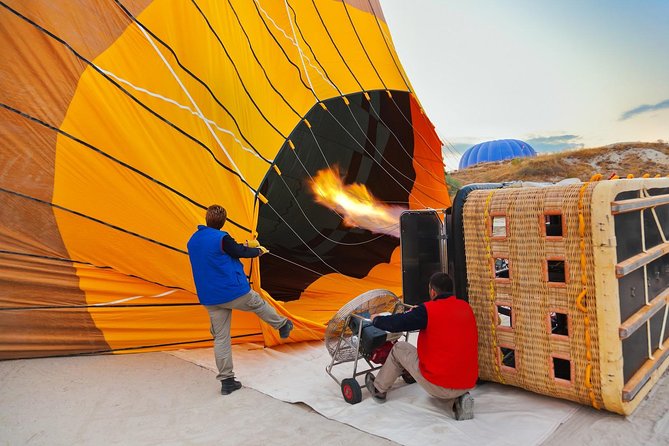 Sunrise Hot Air Balloon Flight Experience over Cappadocia - Pre-Flight Breakdown: Breakfast, Balloon Inflation, and the Briefing Moment
