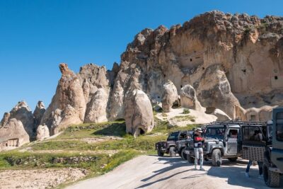 Sunset Jeep Safari in Cappadocia - Pigeon Valley and the Evileye Tree: quick, scenic, memorable